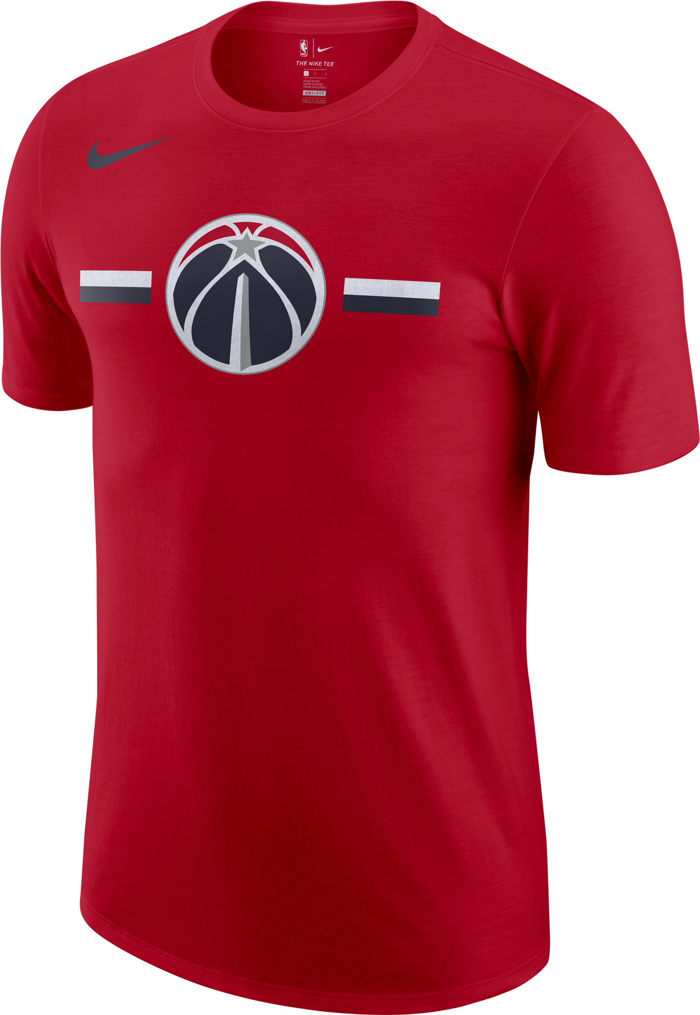 Nike Nba Washington Wizards Logo Dry Tee - Nike Chicago Bulls T Shirt Clipart (2000x2000), Png Download