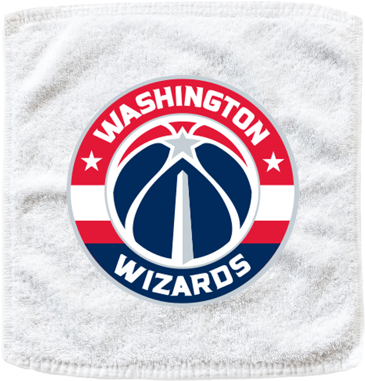 Nba Washington Wizards Custom Basketball Rally Towels - Emblem Clipart (1200x800), Png Download