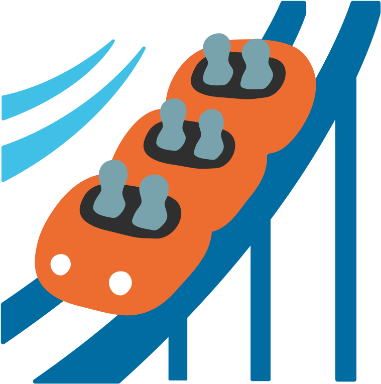 File U F A Svg Wikipedia Fileemoji - Roller Coaster Icon Png Clipart (768x768), Png Download