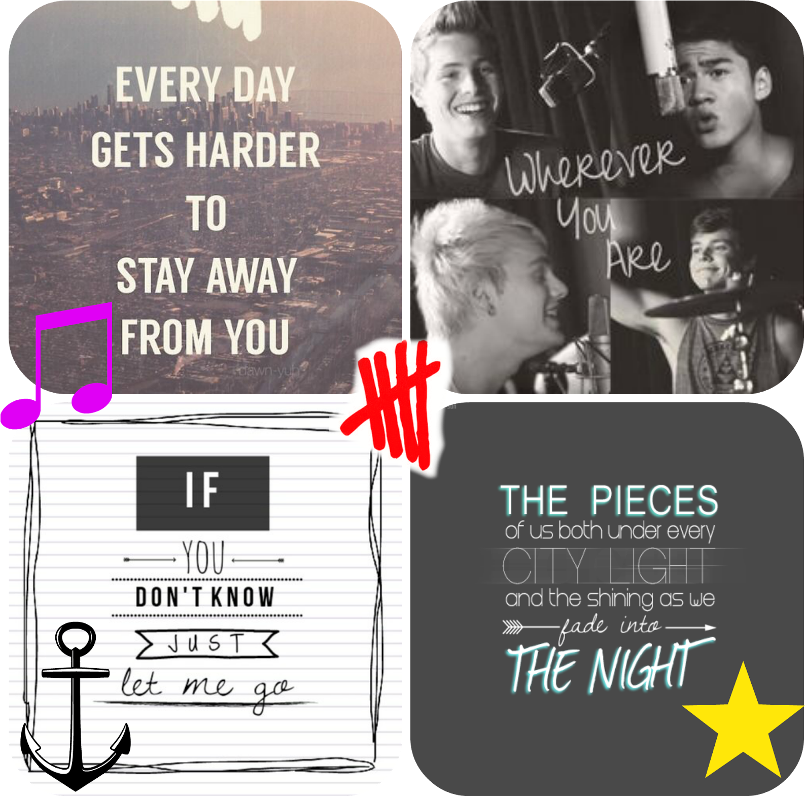 Underrated 5sos Songs - Aria Music Awards Of 2014 Clipart (1600x1600), Png Download