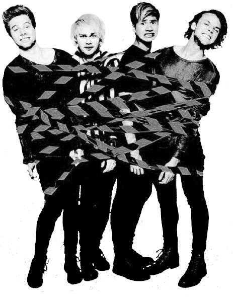 Tumblr Daily 5sos Updates - 5 Sos Album Cover Clipart (592x710), Png Download