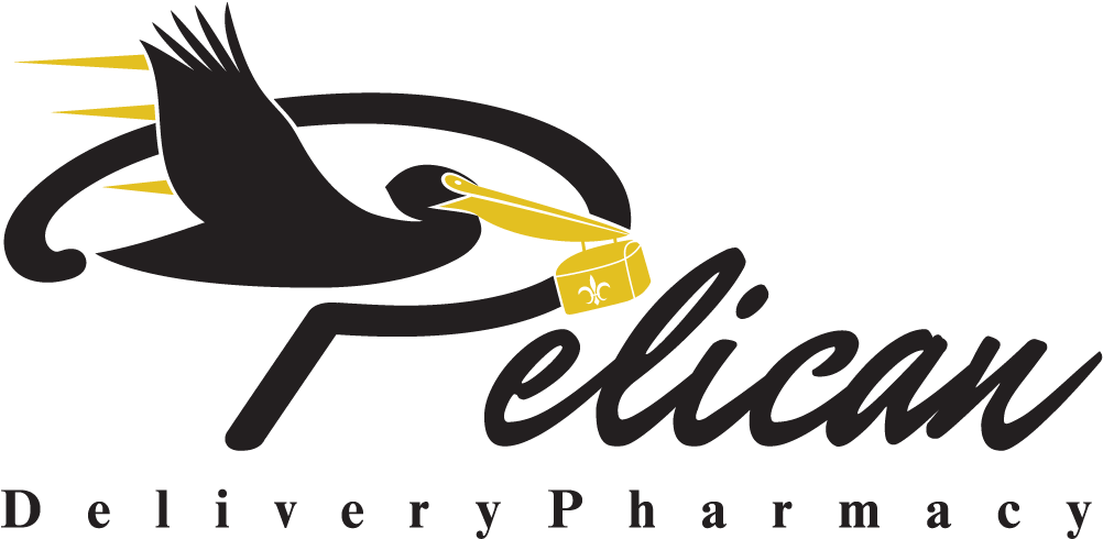 Pelican Delivery Pharmacy - Pelican Clipart (1021x511), Png Download