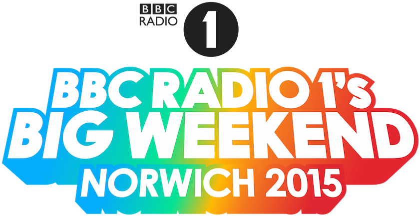 Bbc Bigweekend2015 Rgb Logo - Bbc Radio 1 Clipart (900x450), Png Download