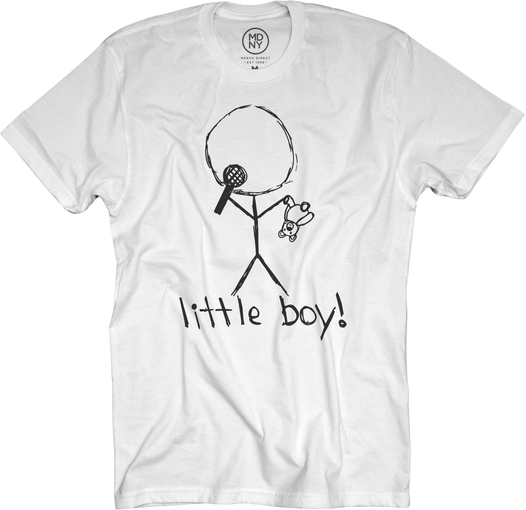 Little Boy White T-shirt $25 - Little Boy Merch Clipart (2222x2154), Png Download