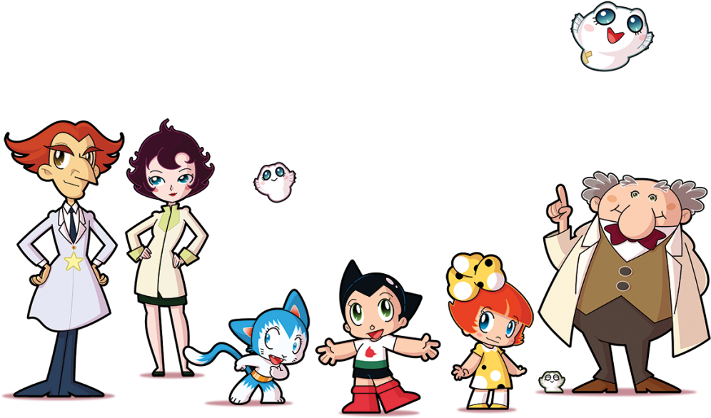 New Astro Boy Series Enters Production - Little Astro Boy 2018 Clipart (1024x724), Png Download