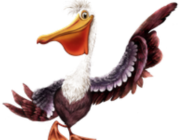 Transparent Cartoon Pelican Clipart (640x480), Png Download