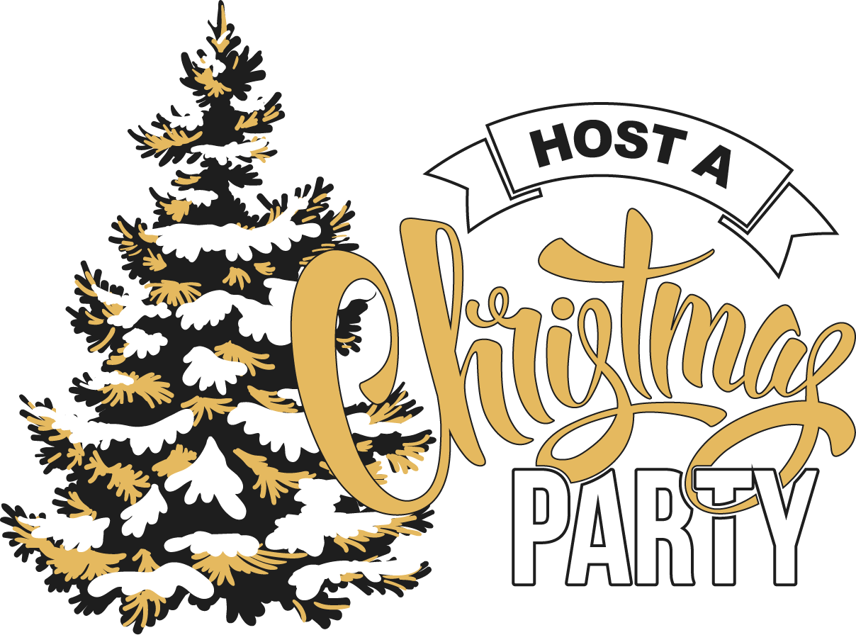 Christmas Party - ต้นสน หิมะ Png Clipart (1208x896), Png Download