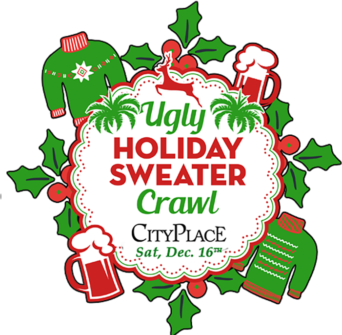 Ugly Christmas Sweater Clipart - City Place - Png Download (700x700), Png Download
