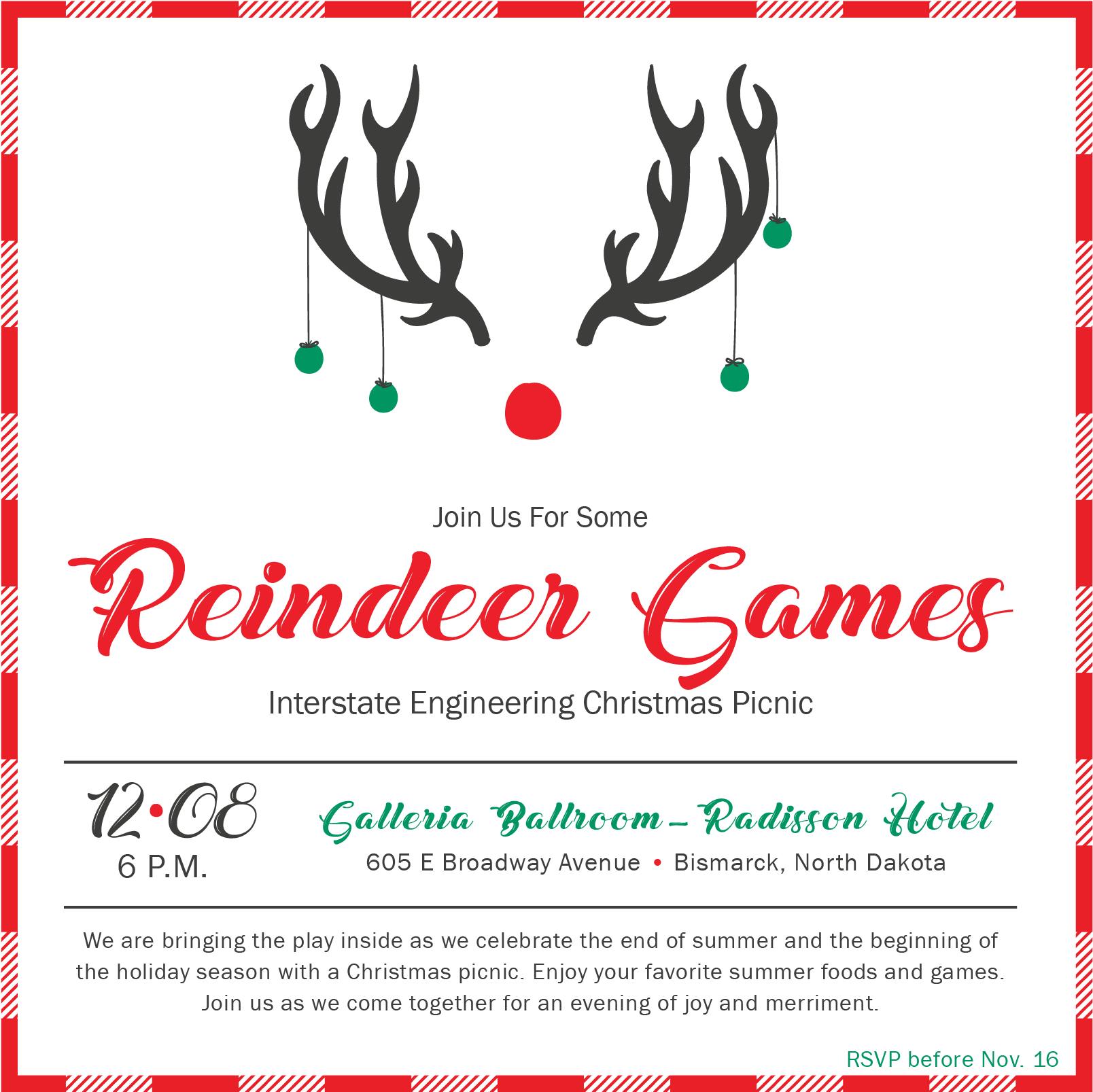 Christmas Party - Graphic Design Clipart (1651x1651), Png Download