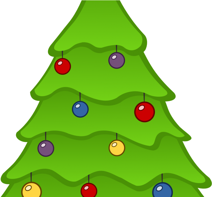 Year 1 & Year 2 Christmas Party - Christmas Tree Drawing Santa Claus Clipart (1080x675), Png Download