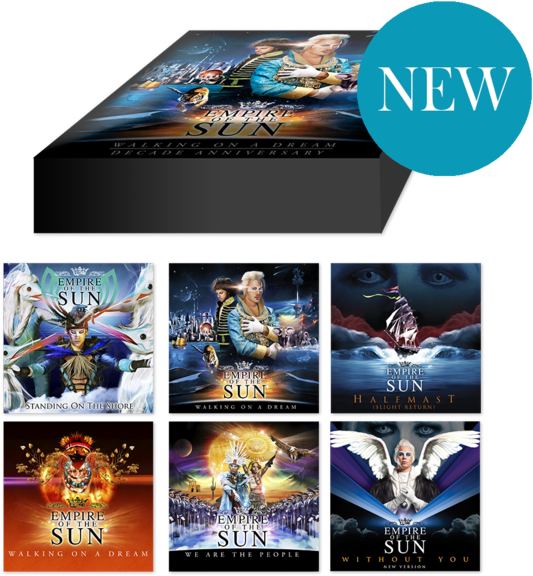 Official Empire Of The Sun Walking On A Dream Decade - Empire Of The Sun We Clipart (600x600), Png Download