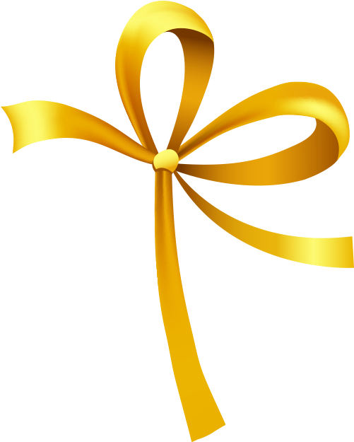 Pin By Downloadpng On Downlaod Png Images - Gold Gift Ribbon Vector Clipart (900x900), Png Download
