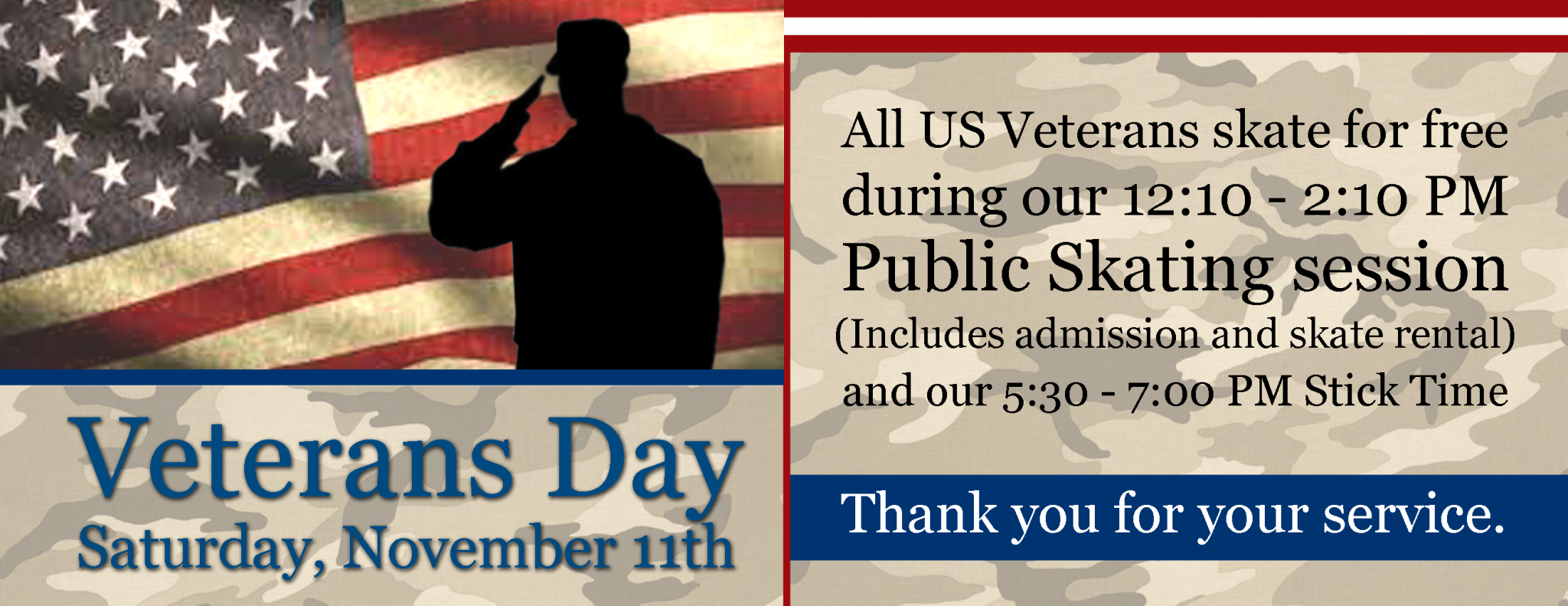 Veterans Day Image - Poster Clipart (2048x791), Png Download