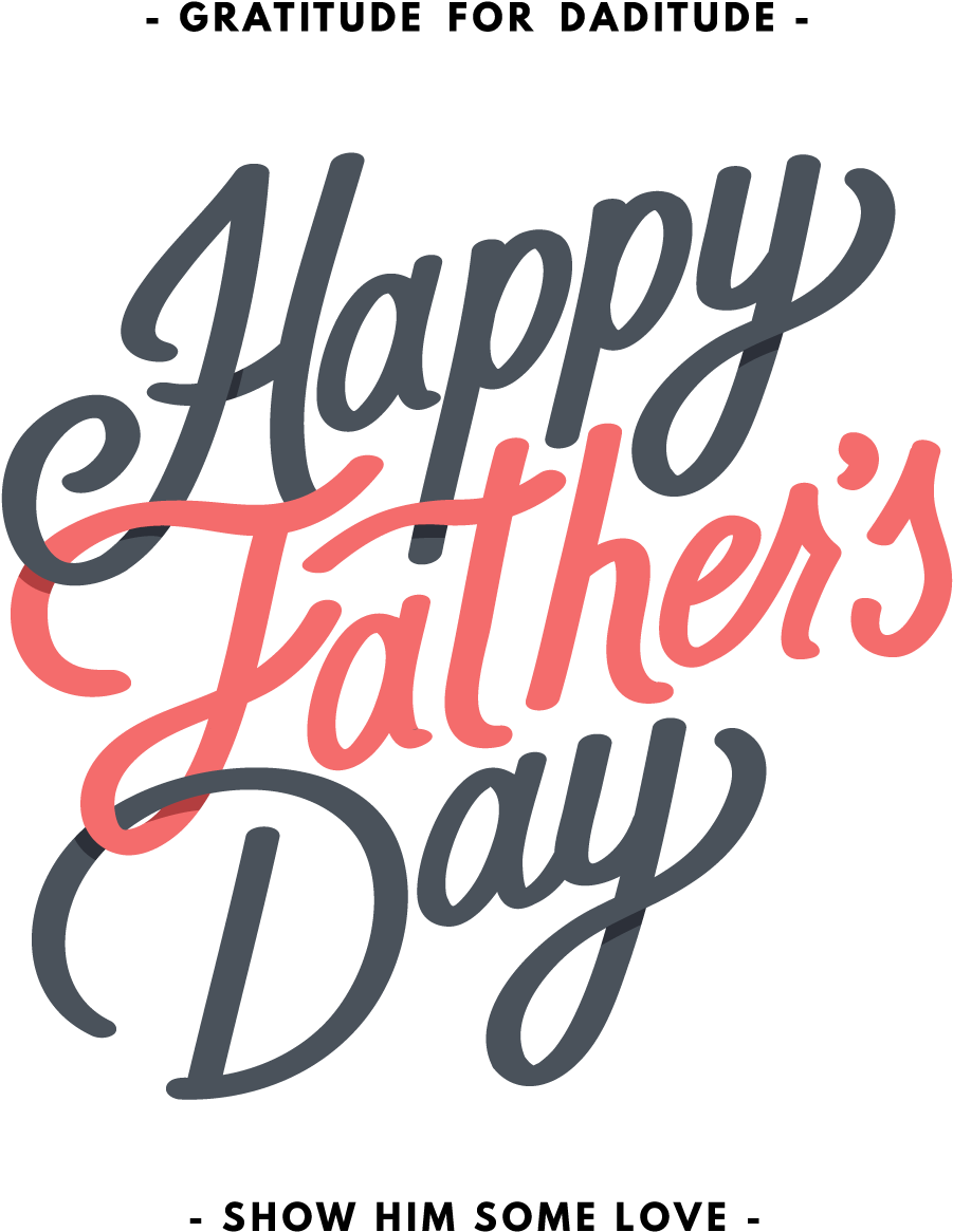 Father's Day - Calligraphy Clipart (1251x1251), Png Download