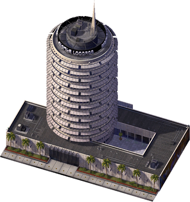 Capitol Records - Sim City 4 Dlc Clipart (634x675), Png Download