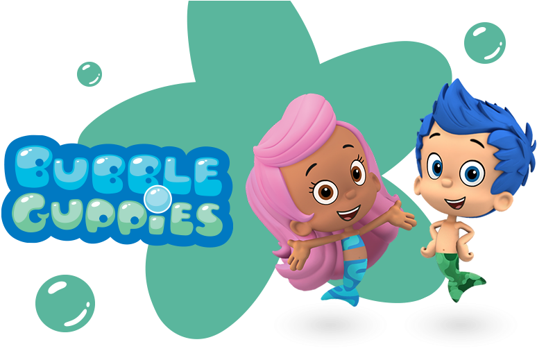 سرزمین روشن کارتون و انیمه - Bubble Guppies Clipart (830x550), Png Download