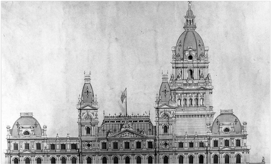 #tbt Proposed Design For New York State Capitol Ca - Palace Clipart (1200x632), Png Download
