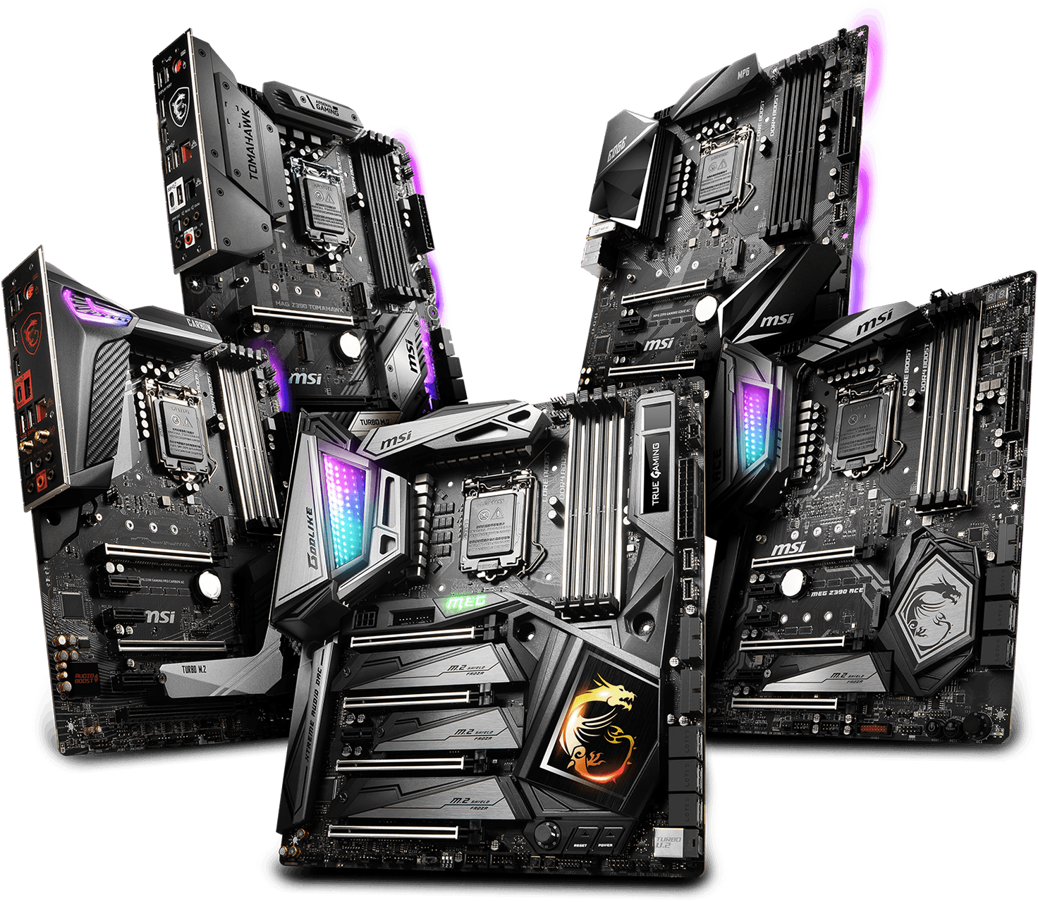 Msi Z390 Motherboard - Msi Meg Z390 Godlike Clipart (1920x1506), Png Download