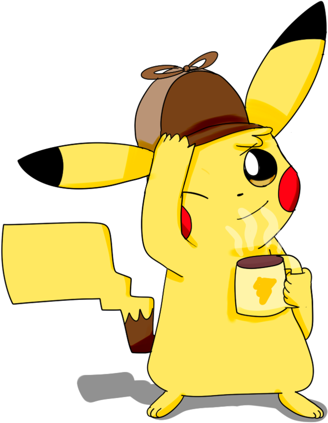 Detective Pikachu By Sp19047 Pluspng - Pokemon Detective Pikachu Deviantart Clipart (926x862), Png Download