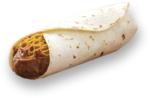 Bean Burrito Clipart (750x480), Png Download