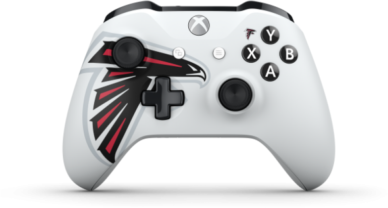 Xbox Controller Lab Adds Nfl Team Logos - Football Team Xbox Controllers Clipart (800x450), Png Download