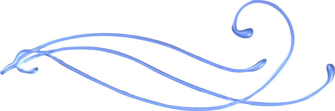 Blue Decoration Transparent Clipart (1280x425), Png Download