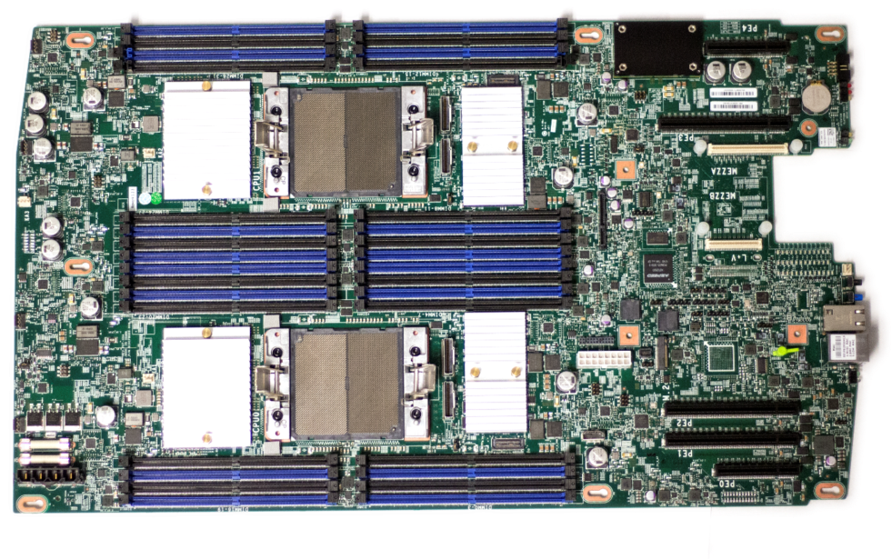 Pvt Zaius Motherboard - Motherboard Clipart (1024x651), Png Download