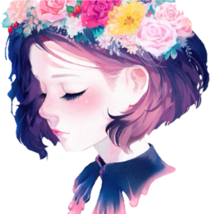 Tumblr Tumblrgirl Girl Kawaii - Little Girl Drawing Clipart (1368x855), Png Download