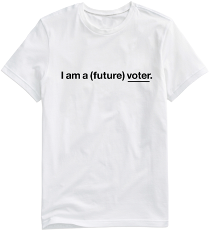 I Am A Voter - Am A Voter Shirt Clipart (600x600), Png Download
