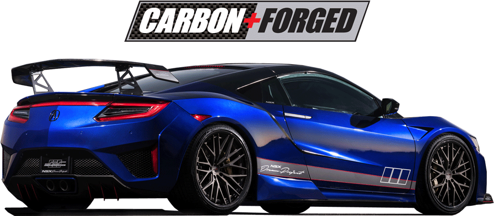 Shop Carbon Forged Series - Supercar Clipart (1008x473), Png Download