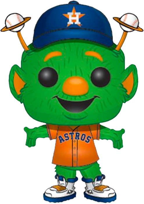 Orbit Houston Astros Funko Pop Vinyl Figure - Orbit Funko Pop Clipart (495x700), Png Download