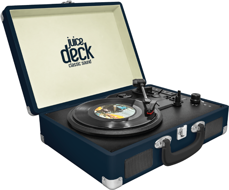 Juice<sup>®</sup> Deck, Vinyl Record Turntable And - Cdj Clipart (800x800), Png Download