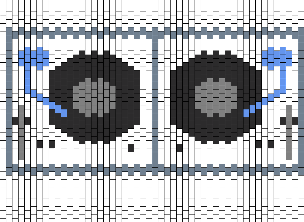 Turntables Bead Pattern - Phare De Pen Men Clipart (1050x769), Png Download