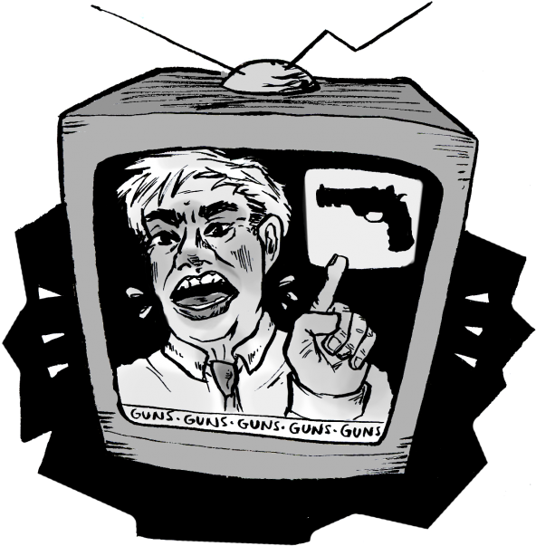 You Don't Need To Be A Gun Expert To Understand America's - Cartoon Clipart (660x633), Png Download