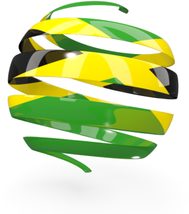 Illustration Of Flag Of Jamaica Jamaica Flag Png Transparent Clipart Large Size Png Image Pikpng