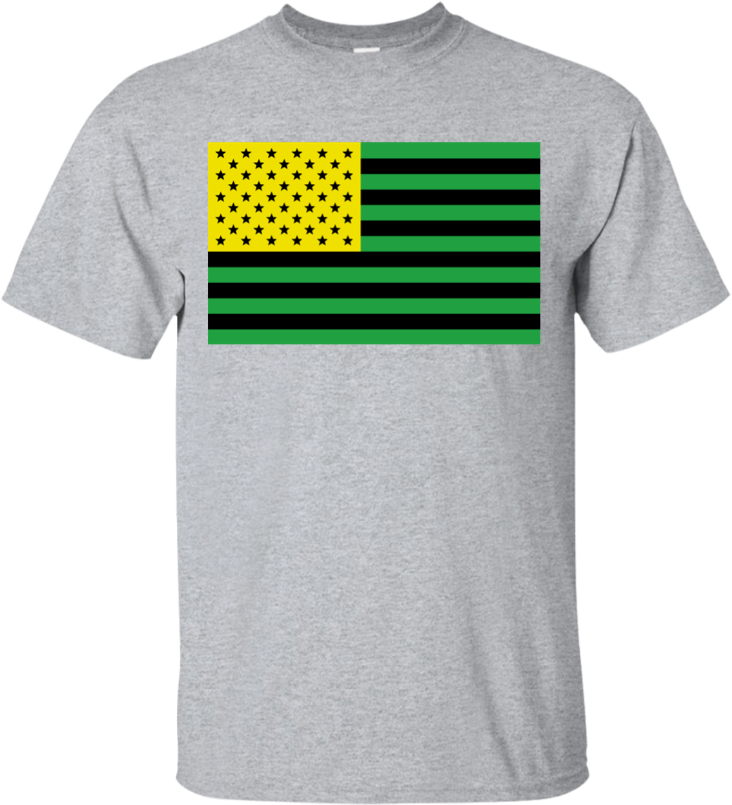 Usa Flag With Jamaica Flag Colors Clipart (1039x1143), Png Download