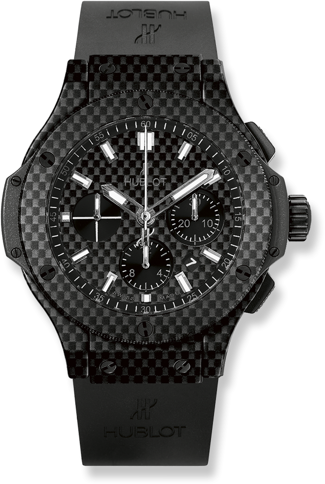 Big Bang All Carbon - Hublot Big Bang Aero Bang Carbon 311 Qx 1124 Rx Clipart (1000x1000), Png Download