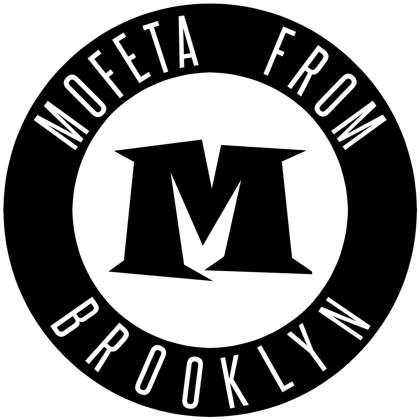 Mfb, Brookyn Nets-style Logo, In Black And Logo Only - Brooklyn Nets Logo 2019 Clipart (1500x1500), Png Download