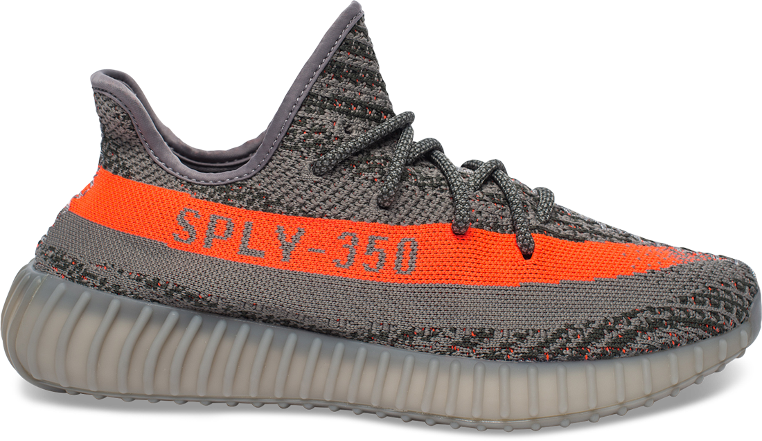 Sneaker Png Image Transparent - Beluga Yeezy Boost 350 V2 Clipart (1100x637), Png Download