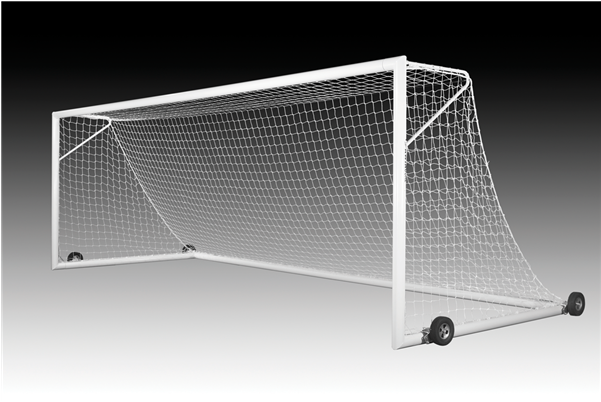 Kwik Goal Pro Premier Euro Match Soccer Goal 8 X - Net Clipart (600x600), Png Download