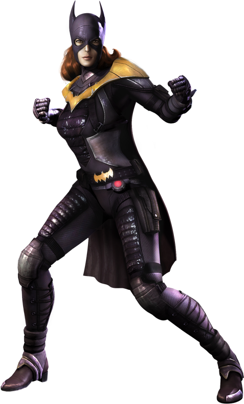 Batgirl - Batgirl Png - Injustice Mobile Missing Characters Clipart (590x856), Png Download