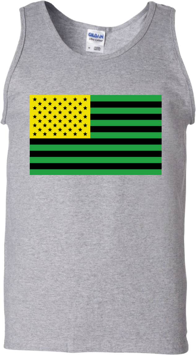 Usa Flag With Jamaica Flag Colors Clipart (633x1144), Png Download