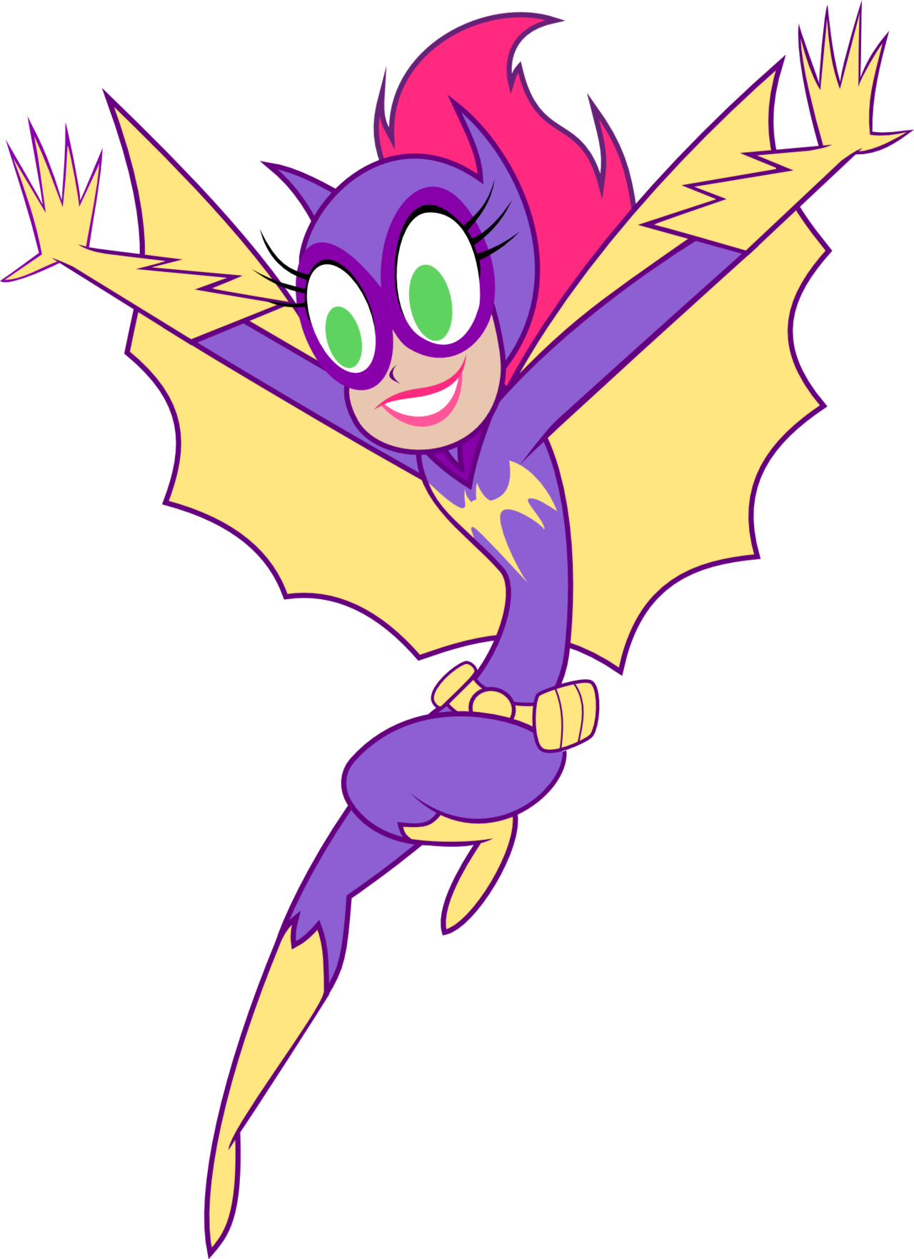 Super Girl Clipart Batgirl - Batgirl Sbff - Png Download (1280x1763), Png Download