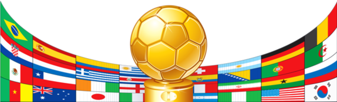 Picture - World Cup Soccer Png Clipart (1100x359), Png Download