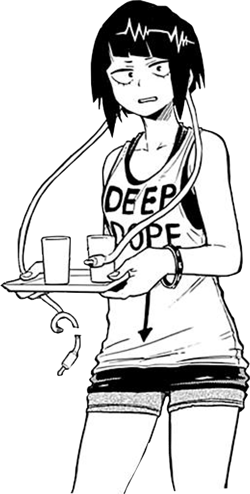 Who Names A Band Deep Dope And Then Has Fans - Jirou Kyouka Deep Dope Clipart (494x975), Png Download