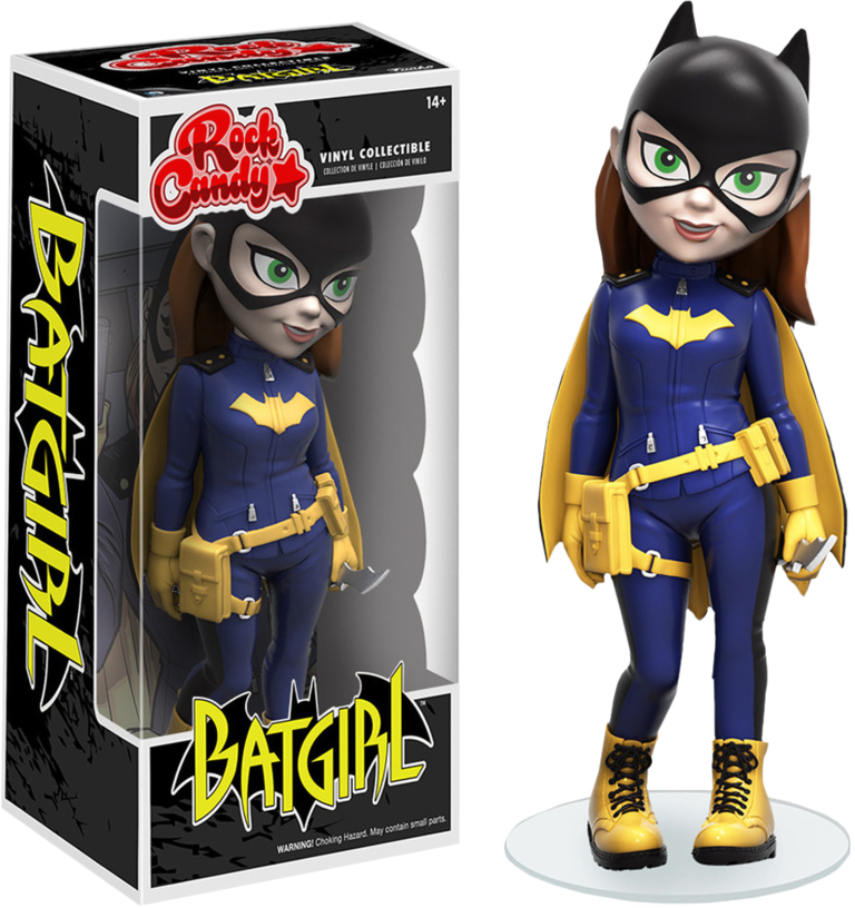 Modern Batgirl Rock Candy 5” Vinyl Figure - Rock Candy Funko Batgirl Clipart (768x816), Png Download