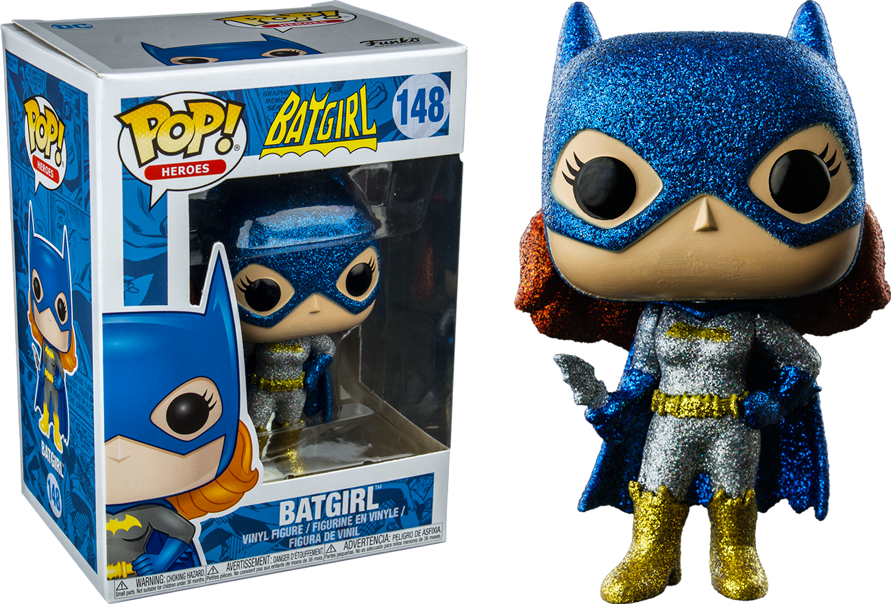 Batman - Batgirl Diamond Collection Pop Clipart (1300x881), Png Download