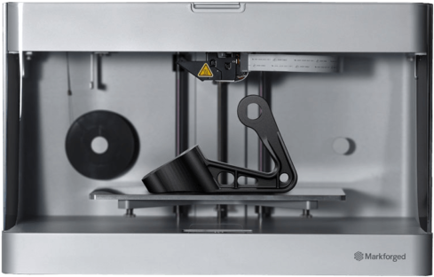 Image Of Carbon Fiber 3d Printer Guide - Markforged 3d Printer Clipart (772x434), Png Download