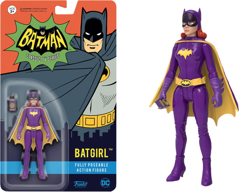 1966 Batgirl - Batman Classic Tv Series Action Figure Batgirl Clipart (768x617), Png Download