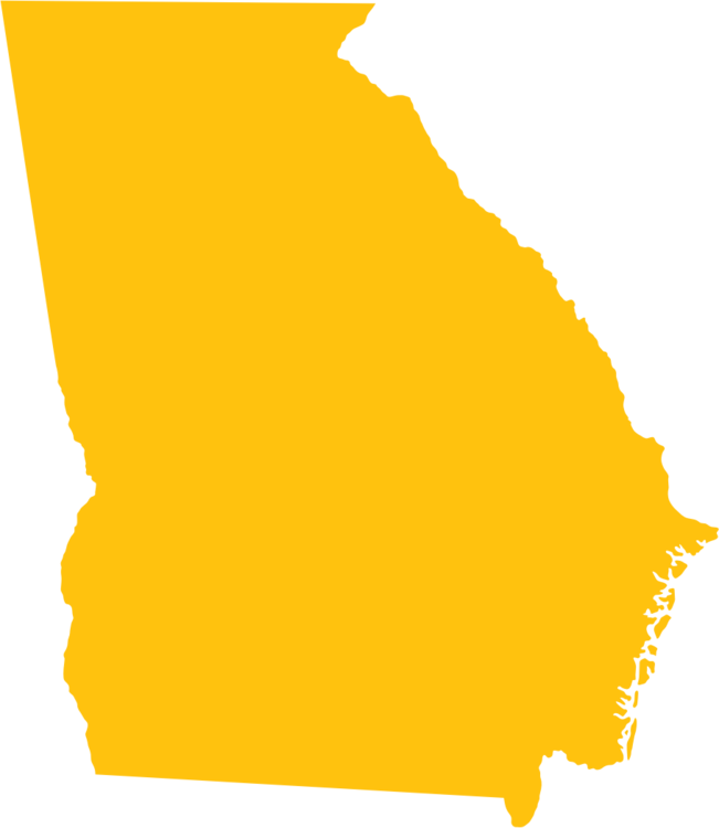 Flag Of Georgia U - Georgia State Clip Art - Png Download (651x750), Png Download